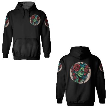 Discover Zombie Girl / Halloween / creepy / green / Comic 3D Hoodies