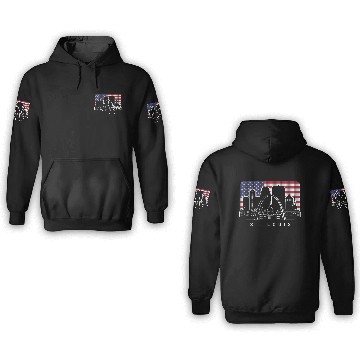 Discover St. Louis Missouri American Flag 3D Hoodies