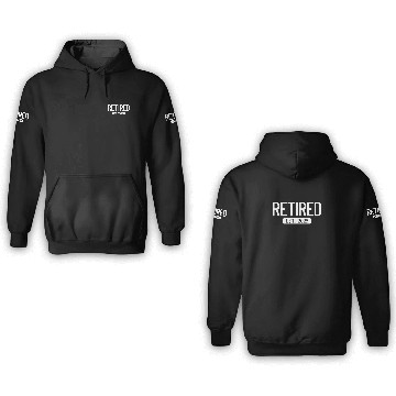 Discover Retired Est. 2025 Work Retirement Funny Retirement 3D Hoodies