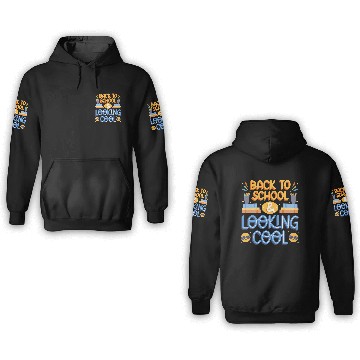 Discover Back To School Looking Cool 3D Hoodies