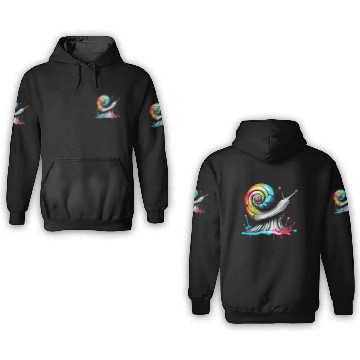 Discover Snail / Animal / Slimy / Meadow / Grass / Pet 3D Hoodies