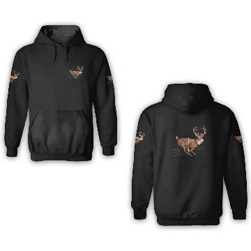 Discover Fast Food Deer Hunting 3D Hoodies