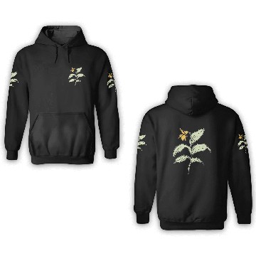 Discover Yellow Orchid Plants Lover Gift 3D Hoodies