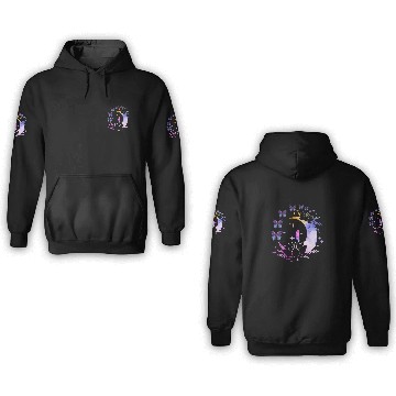 Discover Celestial Serenity Moon, Lotus, Feather, butterfly 3D Hoodies