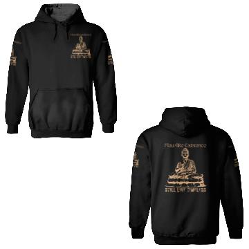 Discover Buddha, Flow Like Existence, Still Like Timeless 3D Hoodies
