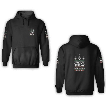Discover Winter Wonderland 3D Hoodies