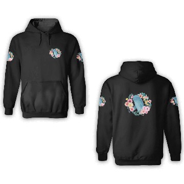 Discover Dolphin Flower Floral 3D Hoodies