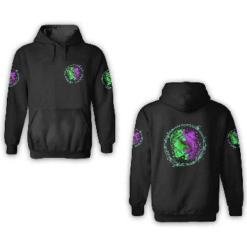 Discover Yin Yang Yoga Japanese Koi Fish 3D Hoodies