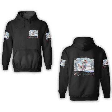 Discover Chihuahua In a Winter Wonderland 3D Hoodies
