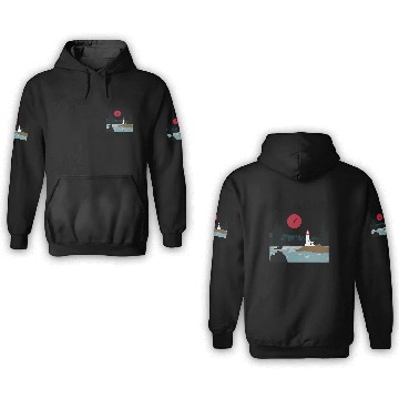 Discover Acadia National Park 80s Maine Mount Island 3D Hoodies