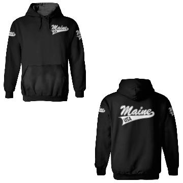 Discover Maine USA 3D Hoodies