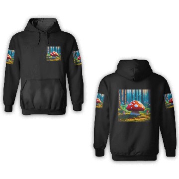 Discover Cute Mushroom 3D Hoodies