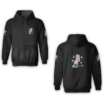 Discover Bibliophile's Fantasy 3D Hoodies