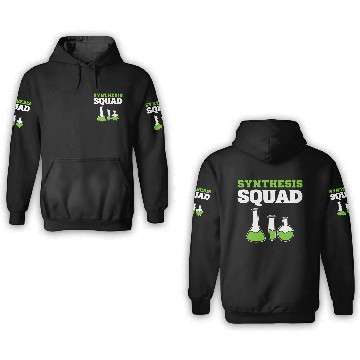 Discover Synthesis Squad Chemist Student Gift 3D Hoodies