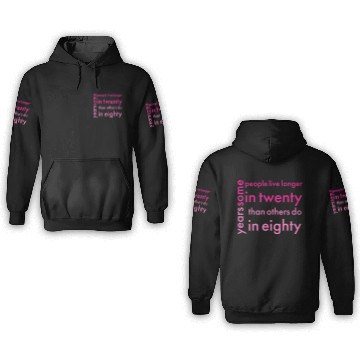 Discover doctor who quotes ,some people live longer in twen 3D Hoodies