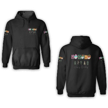 Discover happy holidays 3D Hoodies