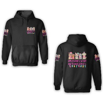 Discover christmas dog lovers mom 3D Hoodies