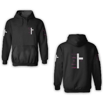 Discover Matthew 11:30 Hope and Strength | Christian Gifts 3D Hoodies