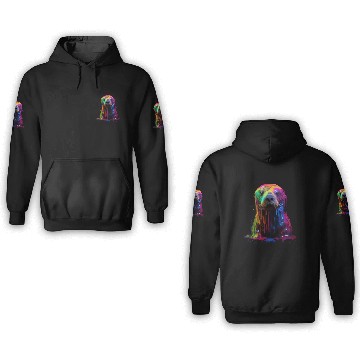 Discover Rainbow Sea Otter 3D Hoodies