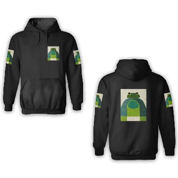 Discover Mod Frog Tres - Frog Art design 3D Hoodies
