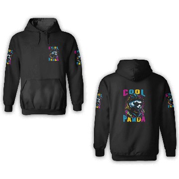 Discover Cool Panda 3D Hoodies
