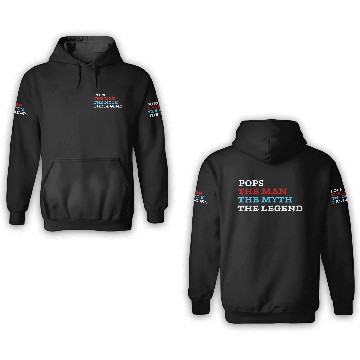 Discover Dad The Man The Myth The Legend 3D Hoodies