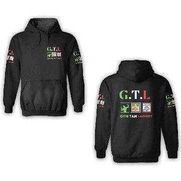 Discover Design sans titre 6 Gym Tan Laundry GTL New Jersey 3D Hoodies