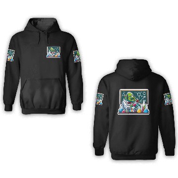Discover Chemical Chameleon 3D Hoodies