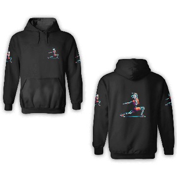Discover Preppy skeleton 3D Hoodies