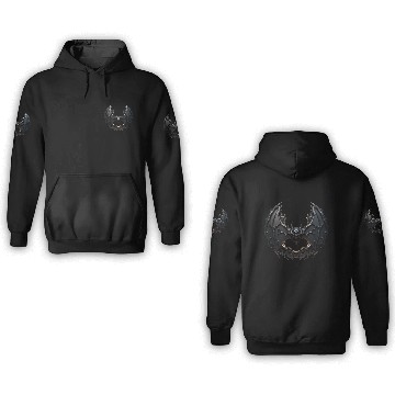 Discover Robot Bat 3D Hoodies