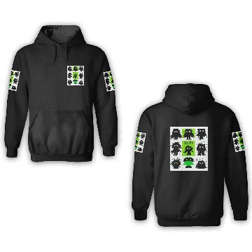 Discover soot sprite clothes 3D Hoodies