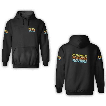 Discover Depression and Bipolar Awareness: 3D Hoodies