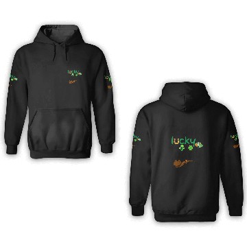 Discover Feeling Lucky today 3D Hoodies