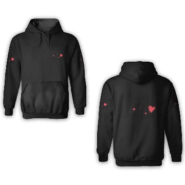 Discover "My dog is my Valentine" / V-Day 3D Hoodies
