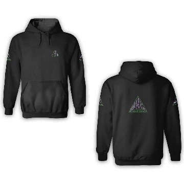 Discover Lavender in a Triangle Plant Garden Fragrance 3D Hoodies