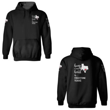 Discover Freestone County Texas Is Where My Heart Is Gift 3D Hoodies