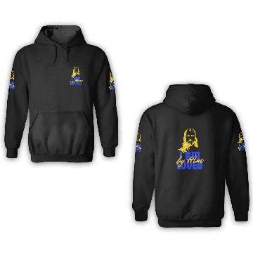 Discover Loved by Him 3D Hoodies