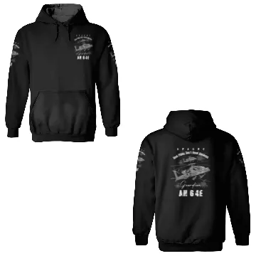Discover AH64 Apache Us Air Force attack helicopter with c 3D Hoodies