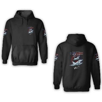 Discover Dassault Mirage 2000 French Vintage Multi-Role Fig 3D Hoodies