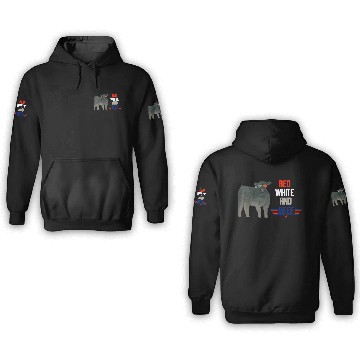 Discover Red White And Beef 3D Hoodies
