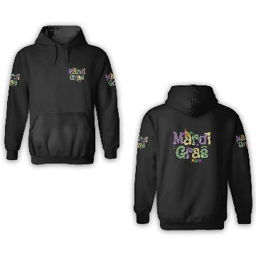 Discover Mardi Gras Party for men, women 3D Hoodies