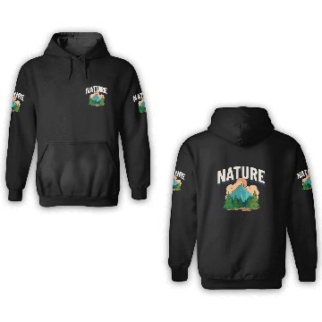 Discover The Nature World Tour 3D Hoodies