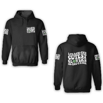 Discover I Teach The Cutest Clovers In The Patch Disco Ball 3D Hoodies