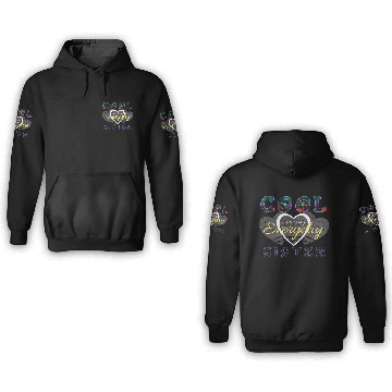 Discover Cool sister all day everyday 3D Hoodies
