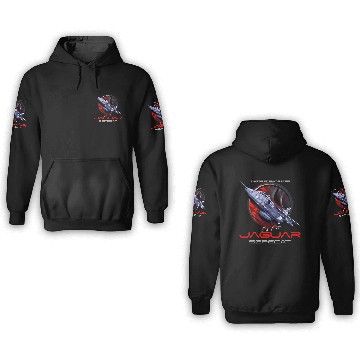 Discover Sepecat Jaguar English French fighterjet 3D Hoodies