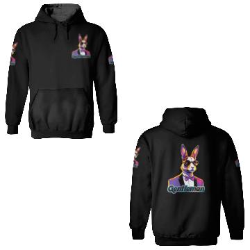Discover Pop Art Playboy Rabbit Gentleman Cyberpunk Bunny 3D Hoodies