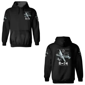 Discover B24 Liberator The Flying Coffin WW2 Heavy Bomber A 3D Hoodies