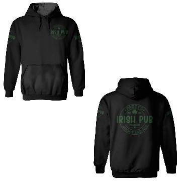 Discover Irish Pub Whisky and Ale, St Patricks Day 3D Hoodies