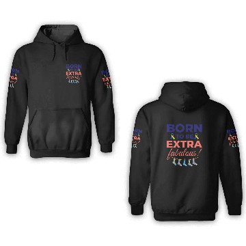 Discover Down Syndrome Awareness Extra Fabulous 3D Hoodies