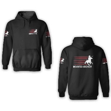 Discover Mounted Archery Hunter Gift 3D Hoodies